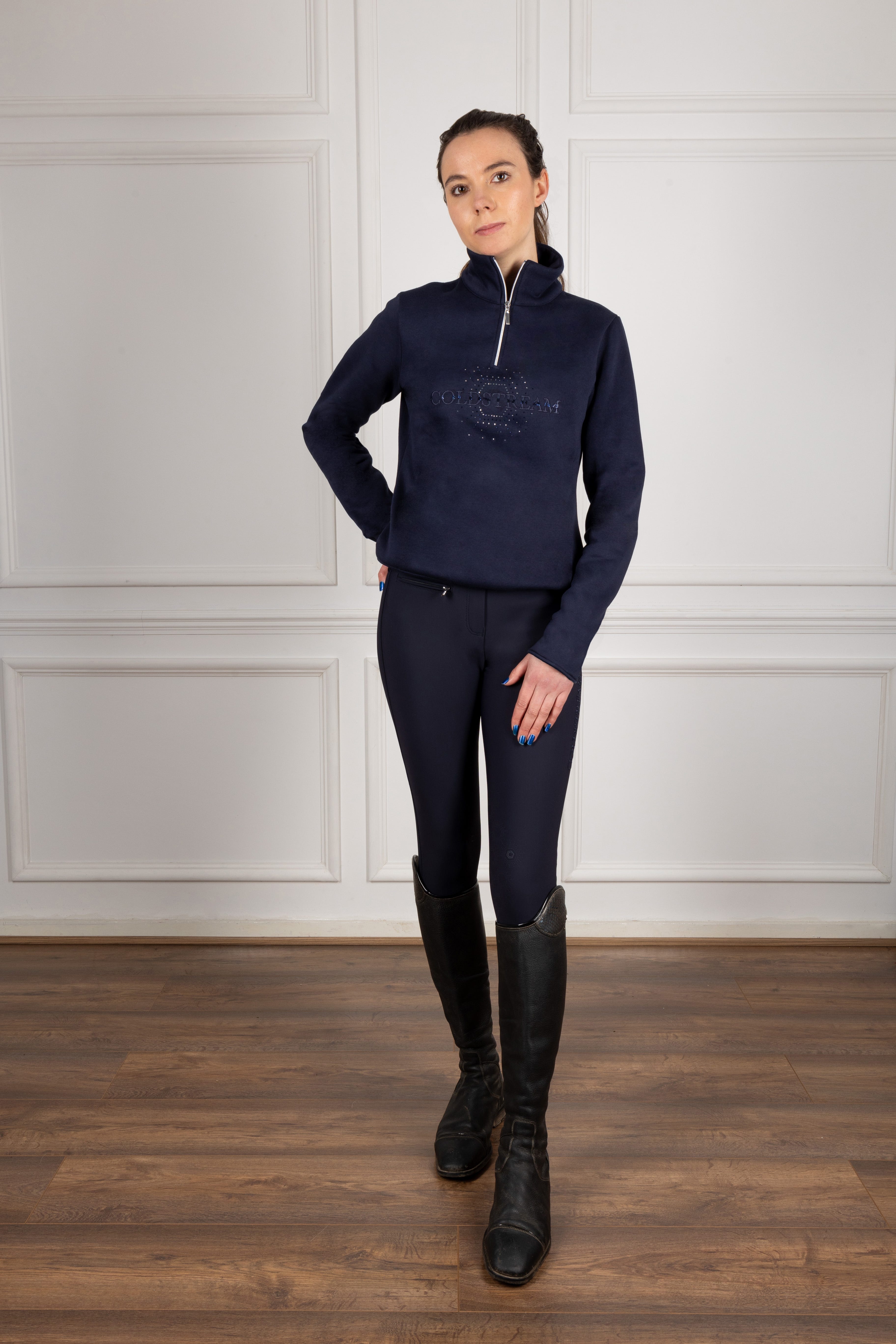 Coldstream Hamilton Sparkle Quarter Zip image 1